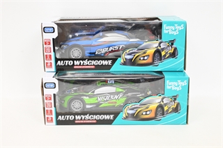 AUTO WYŚCIGOWE ZDALNIE STEROWANE TOYS FOR BOYS MIX 12 SZT/K