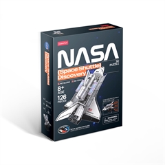 S.CENA CUBIC FUN PUZZLE 3D NASA SPACE SHUTTLEDISCOVERY