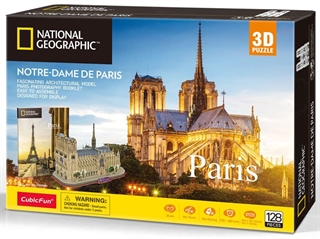 S.CENA PUZZLE 3D NATIONAL GEO NOTR DAME DEPARIS DS0986h