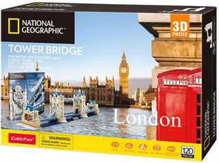 S.CENA PUZZLE 3D NATIONAL GEOGRAPHIC TOWERBRIDGE - DS0978H