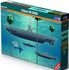 F-56 U-Boat II B 1939r 1:144