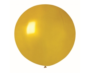 Balon GM220, kula metalik 0.65m - złota 39