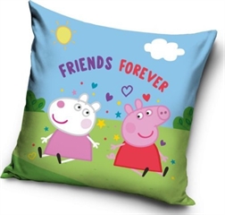 -PEPPA PIG Poduszka VELVET 100 #37; mikrofibra 40x40 PP224130