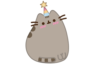 -poduszka licencyjna PUSHEEN, kształtka,PTC232204B