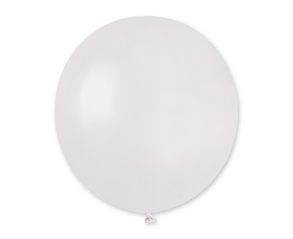 Balony G19 pastel 19   - Metallic White 029 / 25 szt.