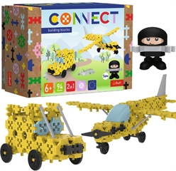 S.CENA Klocki Connect - Light Plane / Jeep-S