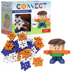 S.CENA Klocki Connect - Basic 35 - Boy -MAT