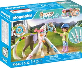 PROM Playmobil. 71640 Kreatywny zestaw z koniem i pieskiem