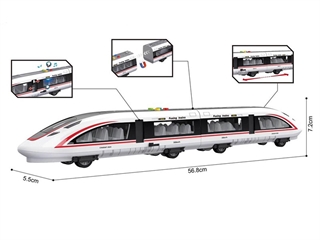 -Pociąg Speed Train 56,8x5,5x7,2cm 011007