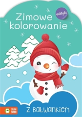 Zimowe kolorowanie z bałwankiem 9788382994889