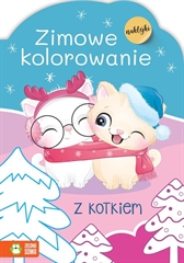 Zimowe kolorowanie z kotkiem 9788382994902