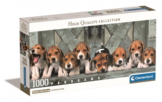 -CLE puzzle 1000 Panorama Compact Beagles 39869