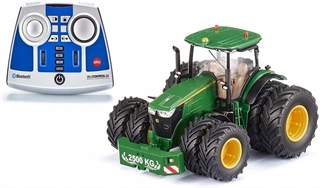 S.CENA Siku Control John Deere 7290R z aplikacj Bluetooth i pilotem Bluetooth