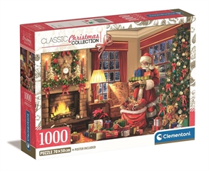 -CLE puzzle 1000 HQC Santa apos;s Visit 39924