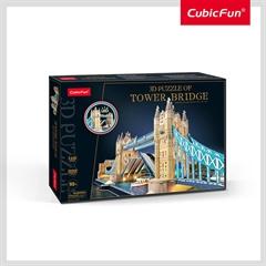 CUBIC FUN PUZZLE 3D TOWER BRIDGE LED- L531h