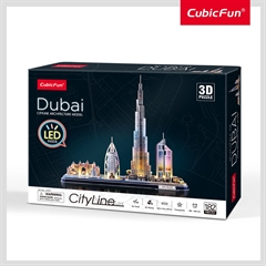 PUZZLE 3D LED DUBAI - L523H