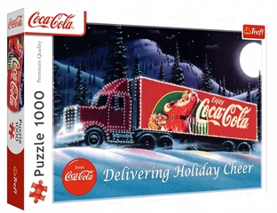 S.CENA Puzzle - _1000 XMAS_ - Coca-Cola:witeczna Ciarwka_FSC Mix 70 #37;