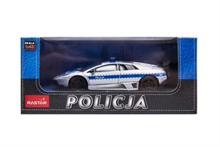 POLICJA LAMBORGHINI MURCIELAGO 1:43 METAL V-277 39500