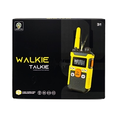 PROM Walkie talkie 15,5x5x3cm, zasilanie:baterie AA 8szt., cbx 21x25x5cm