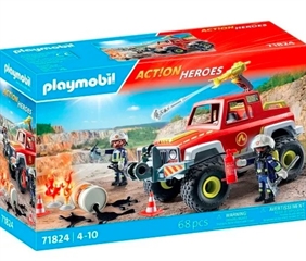 PROM Playmobil 71824 Wóz strażacki