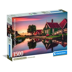 -CLE puzzle 1500 Compact Zaanse Schans 31734