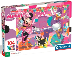 -CLE puzzle 104 SuperKolor Minnie 25054