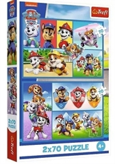 S.CENA Puzzle - _2x70_ - Psi Patrol rzdzi/Viacom PAW Patrol