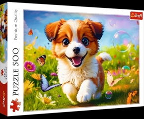 S.CENA Puzzle - _500_ - Wesoy piesek_FSCMix70 #37;