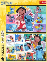 S.CENA Puzzle - _2x200_ - Wesoe ycie Stitcha/ Disney Lilo amp;Stitch