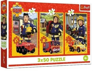 S.CENA Puzzle - _3x50_ - Ekipa z remizy_/Prism A amp;D Fireman Sam