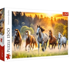 S.CENA Puzzle - _1500_ - Dzikie konie_FSCMix70 #37;