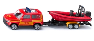 S.CENA Siku - Land Rover Defender z łodzią