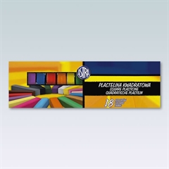 -PLASTELINA 18 ASTRA KWADRATOWA