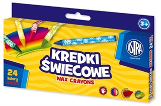 -KREDKI ŚW.24 ASTRA OKRĄGŁE