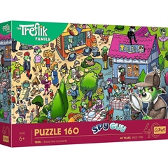 S.CENA Puzzle - _160_ - 40-lecie Trefl -Trefliki celebruj / KAZSTUDIO SA Rodzina Treflikw