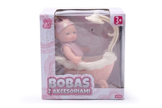 BOBAS Z AKCESORIAMI NATALIA 11 CM 8 SZT/K (ss25)