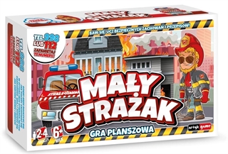 GRA PLANSZOWA MAŁY STRAŻAK WERSJA PODRÓŻNA 6 SZT/K