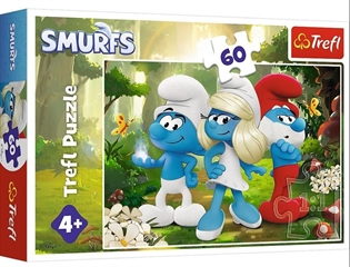 S.CENA Puzzle - _60_ - Zaczarowany Las /TheSmurfs