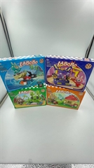 S.CENA Klocki Labu mix wzorów około 90el(8sztw displayu) 925940