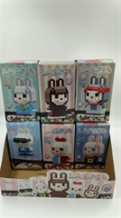 S.CENA Klocki Labu 3D około 200el (6szt wdisplayu)