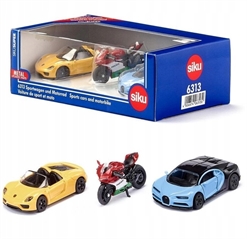 S.CENA Zestaw aut sportowych + motocykl