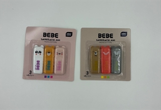Zakreślacze mini BeBe 3szt