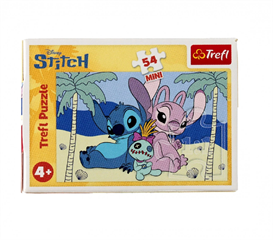 S.CENA Puzzle - _54 mini_ - Stitch i jegoŁwiat_ Disney Lilo amp;Stitch