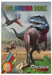 Art Grafix kolorowanka Dino