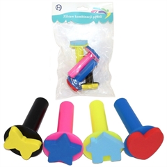 Zestaw stempli z gąbką do malowania 60826