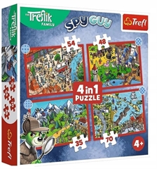 S.CENA Puzzle - _4w1_ - Podre Treflikw/KAZSTUDIO SA Rodzina Treflikw
