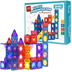 S.CENA KLOCKI MAGNETYCZNE 100EL.