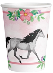 Kubeczki Piękne Konie, 250ml, 8 szt