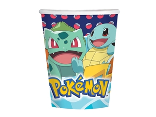 Kubeczki Pokemon na licencji 250 ml, 8 szt