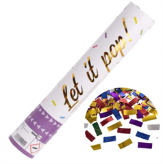 Amscan Tuba Z Konfetti 30 Cm Multikolor Folia